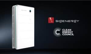 SigenStor 3 phase CEC approved