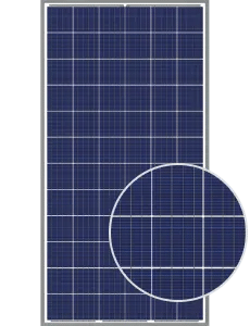 Polycrystalline solar panels