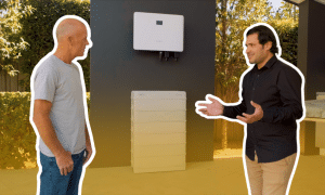 Sungrow inverter and battery